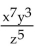 <strong>Simplify. </strong> A) B) C) D)