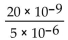 Multiply or divide and write scientific notation for the result. -