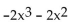 Evaluate the polynomial. -  + 43, when x = 2