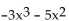 Evaluate the polynomial. -  - x - 20, when x = -3