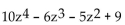 Identify the polynomial as a monomial, binomial, trinomial, or none of these. Give its degree. -