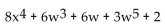 Identify the polynomial as a monomial, binomial, trinomial, or none of these. Give its degree. -