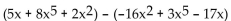Subtract. - 