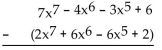 Subtract. - 