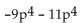 Collect like terms. - 