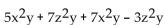 Collect like terms. - 