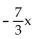 <strong>Solve using the multiplication principle. = -32.27</strong> A) 13.83 B) 29.27 C) 16.39 D) 6.83