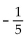 <strong>Solve. 4 + 10p = -6</strong> A) 1 B) C) D) - 1