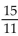 <strong>Solve. 8y - 15 = 3y</strong> A) B) -3 C) 3 D)