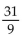 <strong>Solve. 6x + 5 = 3x + 26</strong> A) B) 7 C) 9 D)