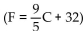 Solve the problem. -In order for a chemical reaction to remain stable, its Celsius temperature must be no more than 63.81°C. Find the Farenheit temperatures at which the reaction will remain stable.