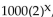 <strong>Solve the problem. The number of dislocated electric impulses per cubic inch in a transformer increases when lightning strikes by D(x) = where x is the time in milliseconds of the lightning strike. Find the number of dislocated Impulses at x = 0 and x = 5 .</strong> A) 2000 ; 32,000 B) 1000 ; 10,000 C) 1000 ; 32,000 D) 1000 ; 4000