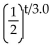 <strong>Solve the problem. The half-life of Cesium 134m is 3.0 hours. If the formula P(t) = gives the percent (as a decimal) remaining after time t (in hours), sketch P versus t. </strong> A) B) C) D)