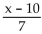 <strong>Find the requested composition of functions. Given f(x) = and g(x) = 7x + 10, find </strong> A) B) x + 20 C) 7x + 60 D) x