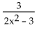 <strong>Find the requested composition of functions. Given f(x) = - 3 and g(x) = find </strong> A) - 3 B) C) D) 3