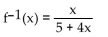 <strong>Determine whether the given function is one-to-one. If so, find a formula for the inverse. f(x) = </strong> A) B) C) Not a one-to-one function D)