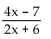 Determine whether the given function is one-to-one. If so, find a formula for the inverse. -f(x) =