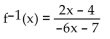 <strong>Determine whether the given function is one-to-one. If so, find a formula for the inverse. f(x) = </strong> A) Not a one-to-one function B) C) D)