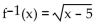 <strong>Determine whether the given function is one-to-one. If so, find a formula for the inverse. f(x) = </strong> A) B) C) Not a one-to-one function D)