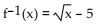 <strong>Determine whether the given function is one-to-one. If so, find a formula for the inverse. f(x) = </strong> A) B) C) Not a one-to-one function D)