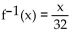 <strong>Solve the problem. A size 12 dress in Country C is size 44 in Country D. A function that converts dress sizes in Country C to those in Country D is f(x) = x + 32. Find a formula for the inverse of the function described.</strong> A) B) C) D)
