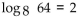 Convert to an exponential equation. - 