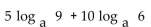 Express as a single logarithm. - 