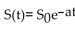 Solve. -The sales of a mature product (one which has passed its peak) are given by the function , where t is time in years. Find the sales after 9 years if a .