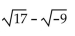 <strong>Solve. Give exact solutions. (p - 9)2 = 17</strong> A) B) C) D)