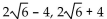 <strong>Solve. Give exact solutions. + 8x + 16 = 24</strong> A) B) C) D)