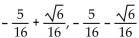 <strong>Solve. Give exact solutions. </strong> A) B) C) D)
