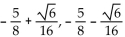 <strong>Solve. Give exact solutions. </strong> A) B) C) D)