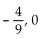 <strong>Solve the equation by completing the square. + 4m = 0</strong> A) 0 B) C) D)