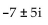 <strong>Solve the equation by completing the square. - 14x + 74 = 0</strong> A) B) C) D) 12, 2