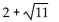 <strong>Solve by completing the square. x2 + 4x = 7</strong> A) B) C) D)
