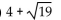 <strong>Solve by completing the square. + 8q - 3 = 0</strong> A) B) C) D)
