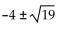 <strong>Solve by completing the square. + 8q - 3 = 0</strong> A) B) C) D)