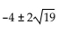 <strong>Solve by completing the square. + 8q - 3 = 0</strong> A) B) C) D)
