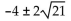 <strong>Solve by completing the square. + 8z - 5 = 0</strong> A) B) C) D)