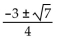 <strong>Solve. + 6x = - 1</strong> A) B) C) D)