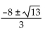 <strong>Solve. = -8n - 1</strong> A) B) C) D)