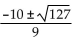 <strong>Solve. = -20x - 3</strong> A) B) C) D)