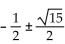 <strong>Solve. + x + 4 = 0</strong> A) B) C) D)