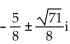 <strong>Solve. = 5x - 6</strong> A) B) C) D)
