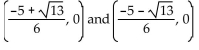 <strong>Find the x-intercepts. f(x) = - 5x - 1</strong> A) B) C) D)