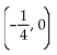 <strong>Find the x-intercepts. f(x) = - 32x + 4</strong> A) No x-intercepts B) C)