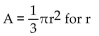 Solve the formula for the indicated letter. Assume that all variables represent nonnegative numbers. - 