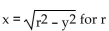 Solve the formula for the indicated letter. Assume that all variables represent nonnegative numbers. -