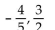 Write a quadratic equation having the given numbers as solutions. -