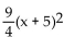 Without graphing, find the line of symmetry. -f(x) = - - 7